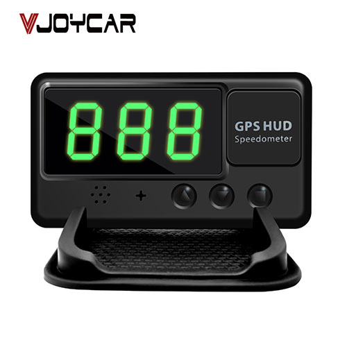 KingNeed Original Universal GPS Head Up Display Speedometer Odometer Car  Digital Speed Display MPH Over Speeding Alarm Car Clock for All Vehicles