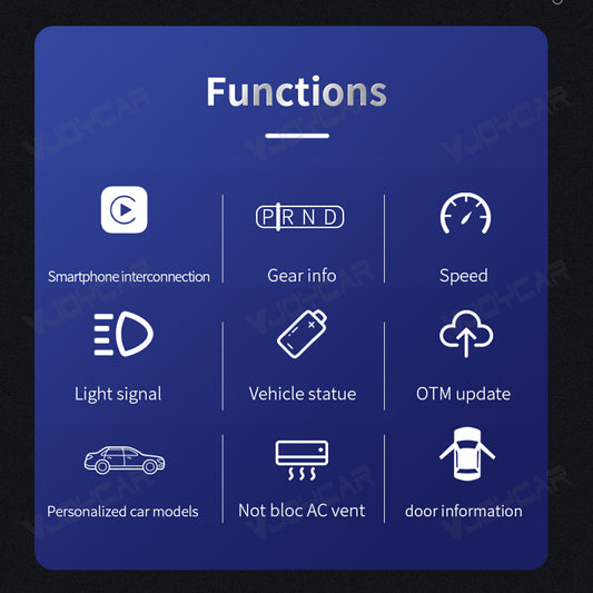 8.8inch Dashboard Display Screen Digital Instrument Cluster for Tesla Model 3 Highland Model Y Juniper With Air Outlet Vent
