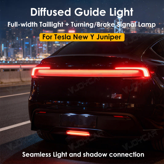 New for Tesla Model Y Juniper Exclusive Diffused Daytime Running Lights Driving Braking Guide Lighting OE Level