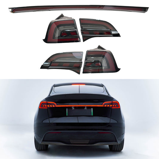 for Tesla Model Y Model 3 Full Width Taillight