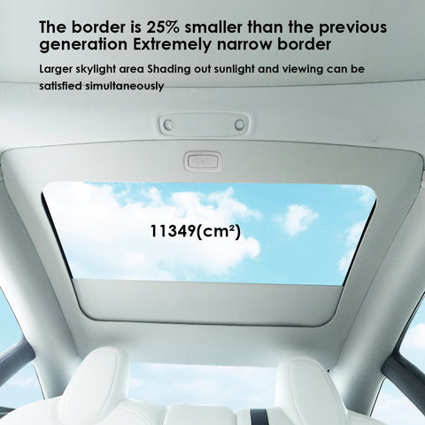 for Tesla Model 3 3 Highland Auto Electric Starry Sunshade Roof