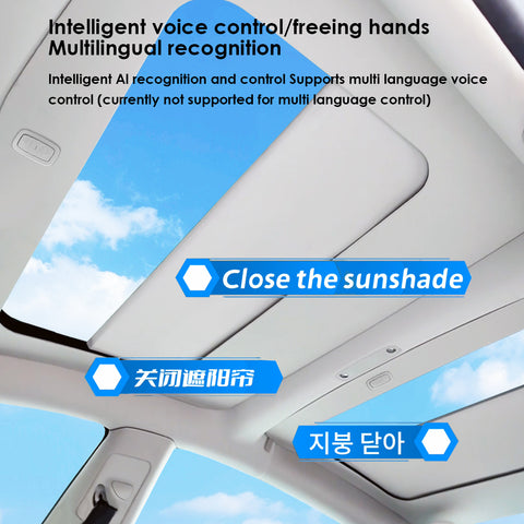 for Tesla Model 3 3 Highland Auto Electric Starry Sunshade Roof