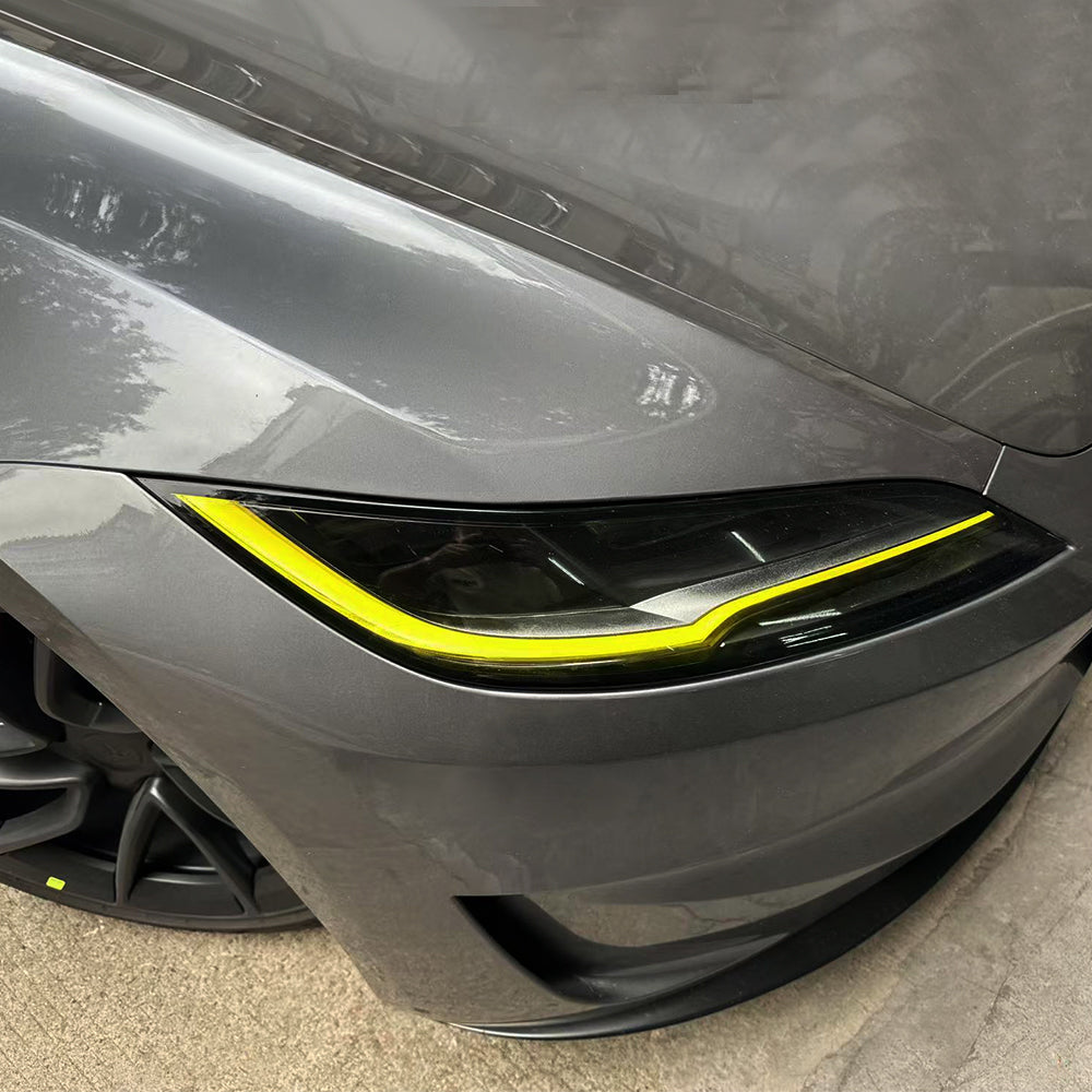 2024+ Model 3 Highland Lemon Yellow Headlight Daytime Lights