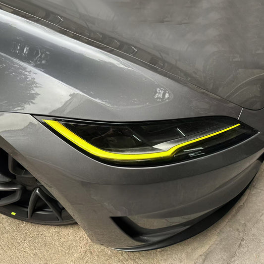 2024+ Model 3 Highland Lemon Yellow Headlight Daytime Lights