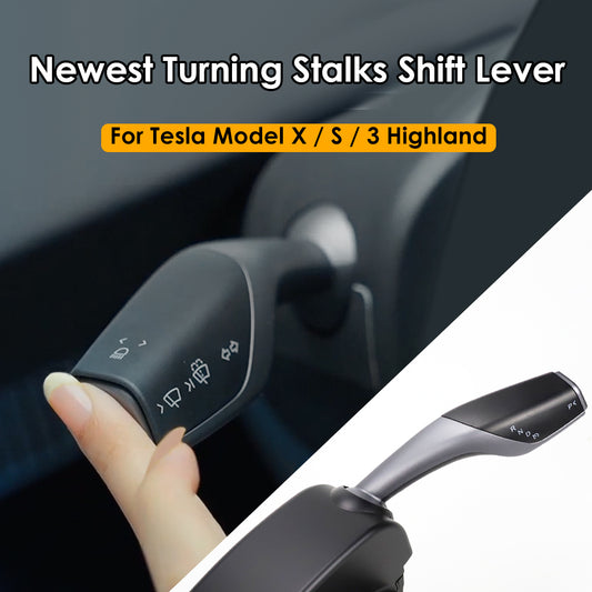 Kits de palanca de cambios con botón físico para el modelo XS 3 Highland de Tesla