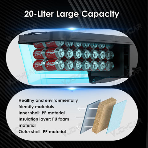 2026 New Tesla Model Y Juniper Front Trunk Refrigerator 20L Fridge Freezer Portable Camping Road Trip Outdoor Travel