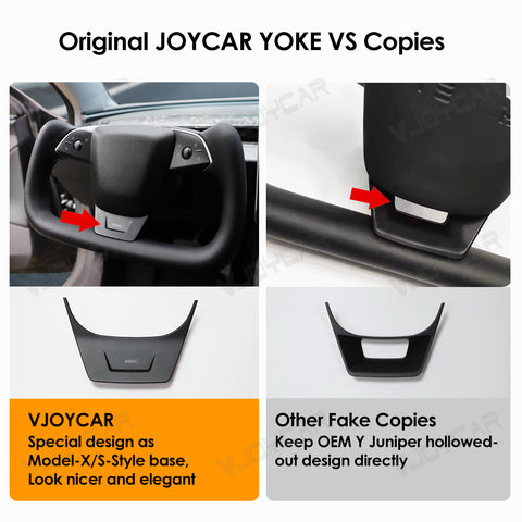 Yoke2.0 New Gen2 355mm Tesla Yoke Handle for New Model Y Juniper YOKE Heating Steering Wheel Model-X-Style for Tesla Model 3 Highland