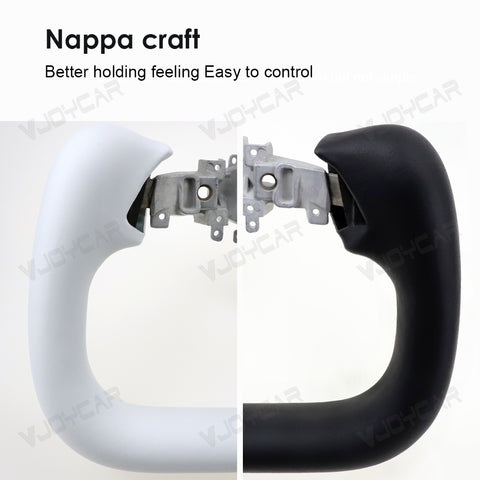 Yoke2.0 New Gen2 355mm Tesla Yoke Handle for New Model Y Juniper YOKE Heating Steering Wheel Model-X-Style for Tesla Model 3 Highland