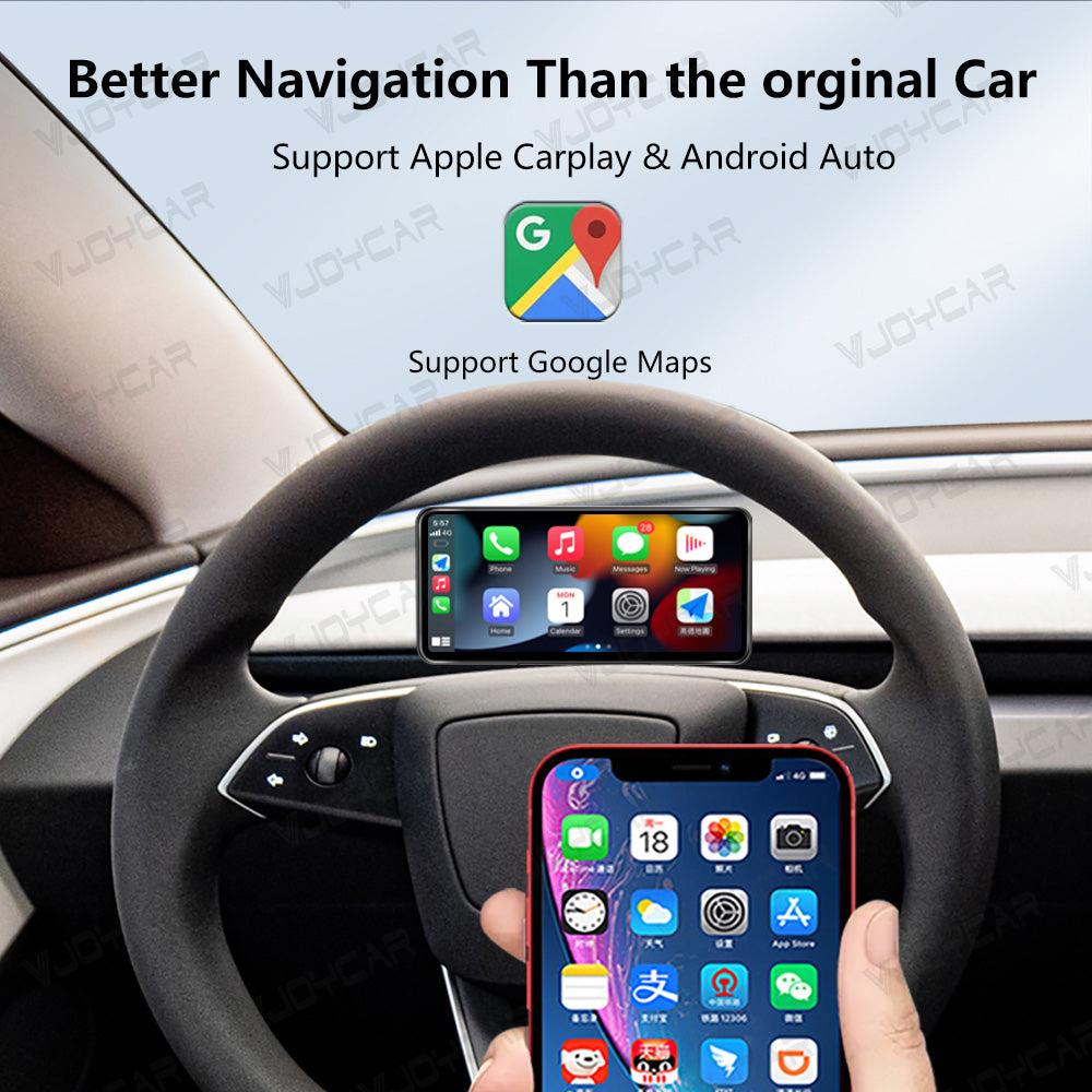 Tablero con pantalla de 6,25 pulgadas y panel de instrumentos con sistema de entretenimiento y navegación GPS, compatible con CarPlay, Android Auto, monitor de punto ciego y cámara frontal opcional