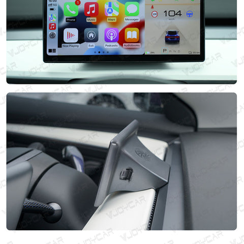 8.8인치 디지털 대시보드 화면 Carplay Android Auto HUD Tesla용 배터리 속도