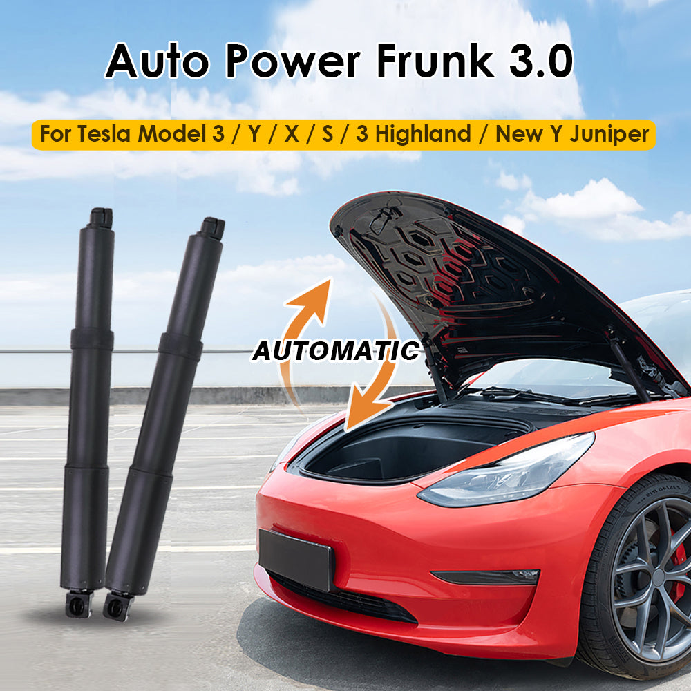 Power Auto Electric Frunk Front Gate For Tesla Model Y 3 X S 3-Highland Automatic Soft Close Open Modified Open Lifting Closer