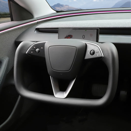 Custom Heating Handle Yoke Steering Wheel for Tesla Model 3 Highland