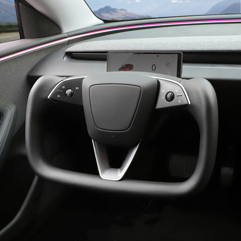 Volante con calefacción modelo 3 Highland 2024 de 350 mm