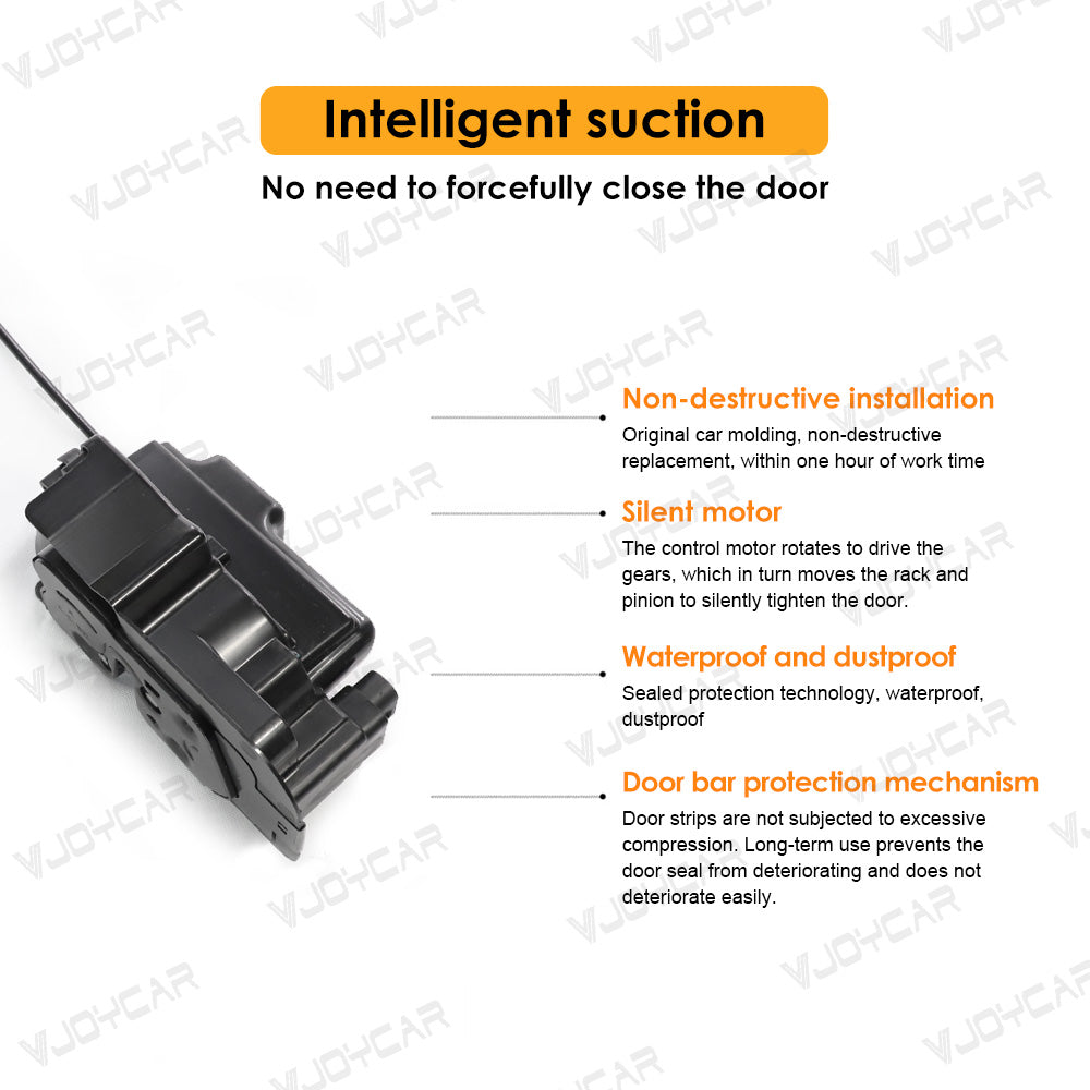 Cerradura de puerta con succión eléctrica automática inteligente antipinzamiento de 4 puertas con cierre suave más nueva de 2024