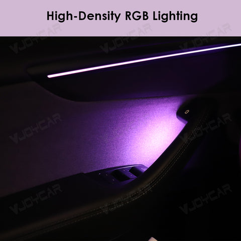 for Tesla Model Y Juniper Model 3 Highland Dynamic Ambient Light Door Handle Bowl Lighting Upgrade Kit