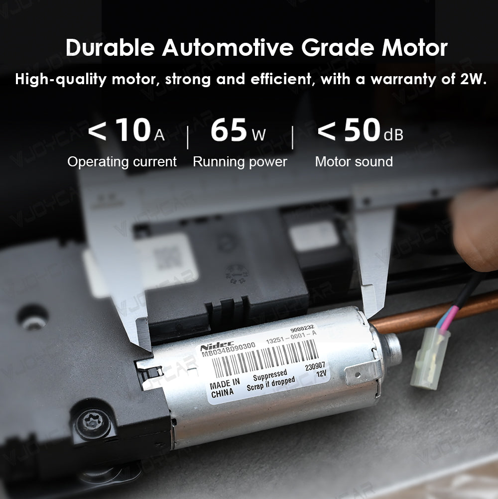 Parasol eléctrico para Tesla Model Y compatible con botones duales y control de voz opcional