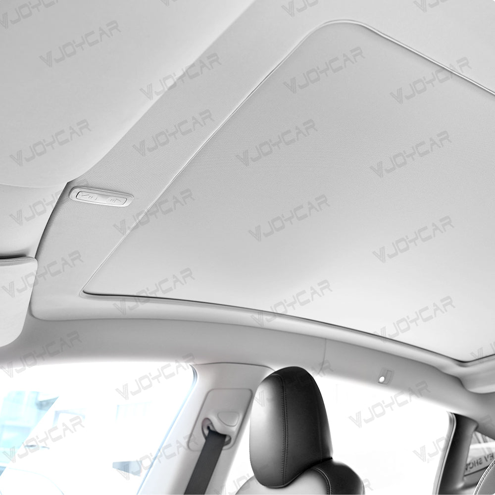 Parasol eléctrico para Tesla Model Y compatible con botones duales y control de voz opcional