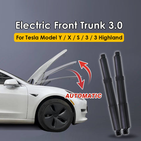 Power Auto Electric Frunk Front Gate For Tesla Model Y 3 X S 3-Highland Automatic Soft Close Open Modified Open Lifting Closer
