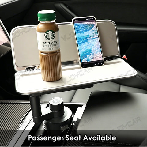 For Tesla FSD Drivers Floating Desk Fold Desktop Easy DIY Install Enjoy Car Life