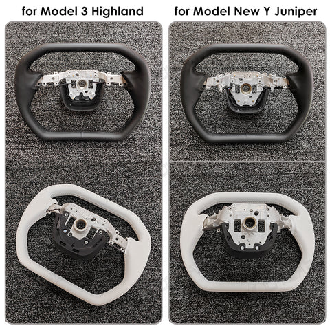 New Tesla Model Y Juniper Model 3 Highland Cybertruck Hexagon Floating Steering Wheel