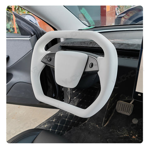 New Tesla Model Y Juniper Model 3 Highland Cybertruck Hexagon Floating Steering Wheel