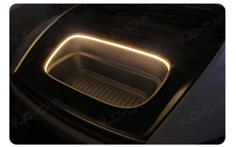 Professional Design for Tesla Model 3 Highland Frunk Ambient Light Updated Slide-on Installation