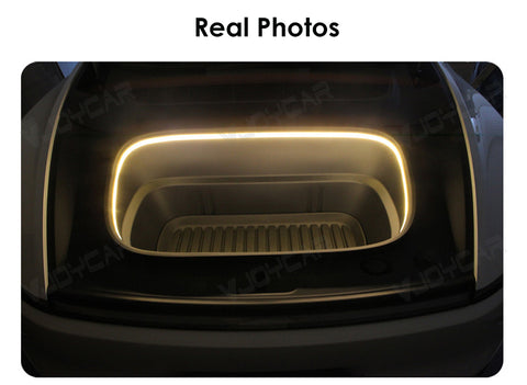 Professional Design for Tesla Model 3 Highland Frunk Ambient Light Updated Slide-on Installation