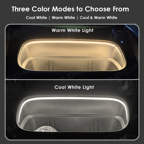 for Tesla Model 3 Highland Y Juniper YL Frunk Light 2026+ New Without Frunk Button Dual Colors
