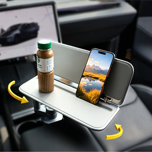 For Tesla Model 3 X Y S Cybertruck FSD Driving Floating Fold Tablet Tray