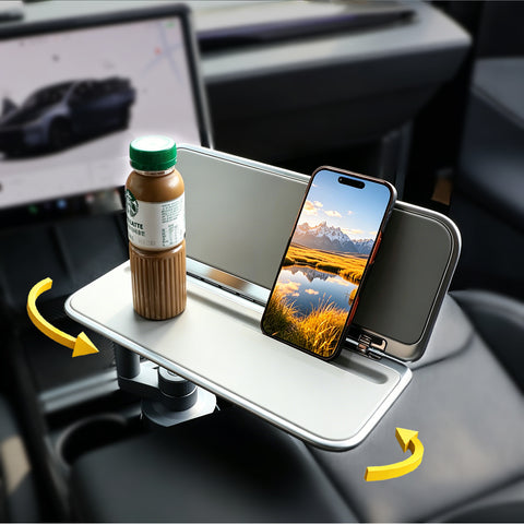 For Tesla Model 3 X Y S Cybertruck FSD Driving Floating Fold Tablet Tray