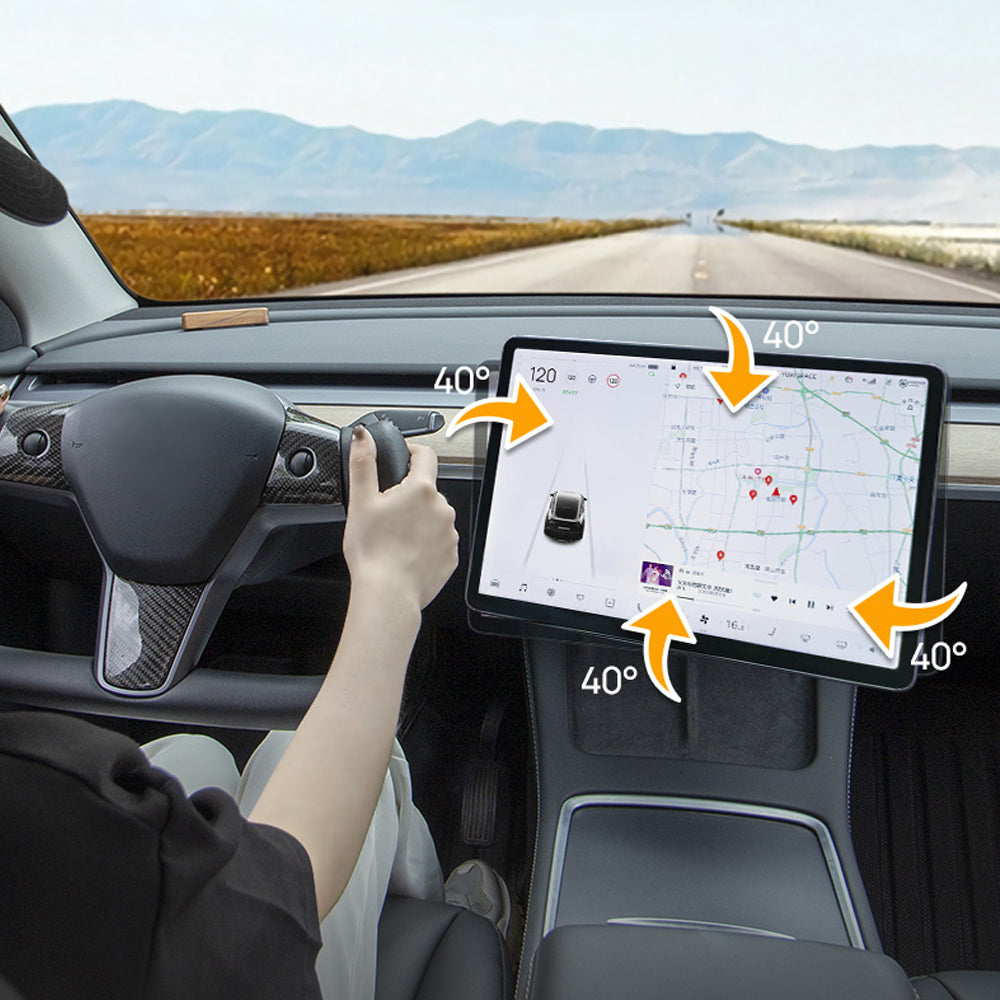 For Tesla Model 3 Y Center Console Navigation Display Tilt Bracket