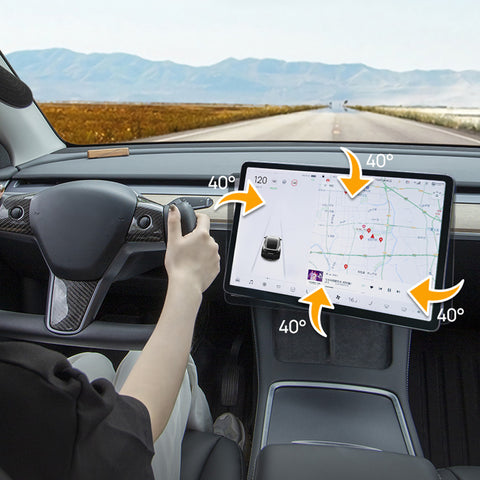 For Tesla Model 3 Y Center Console Navigation Display Tilt Bracket
