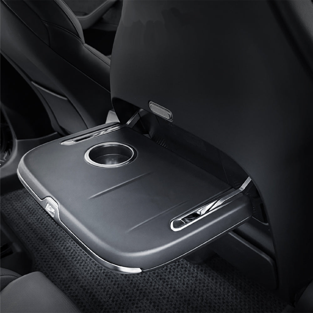 For Tesla Model YL Seat Back Fold TabletTray All in One