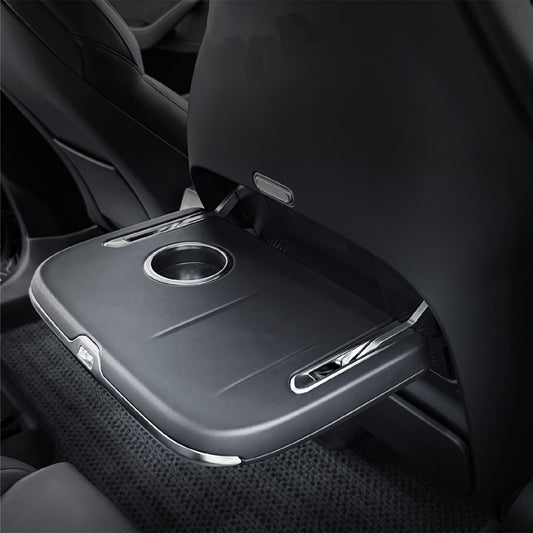 For Tesla Model YL Seat Back Fold TabletTray All in One