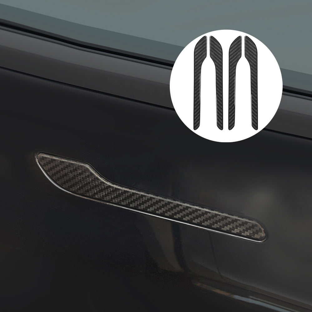 For Tesla Model Y Juniper 3 Highland Carbon Fiber Door Handle 4 Doors