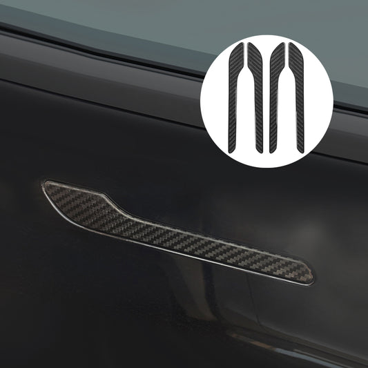 For Tesla Model Y Juniper 3 Highland Carbon Fiber Door Handle 4 Doors