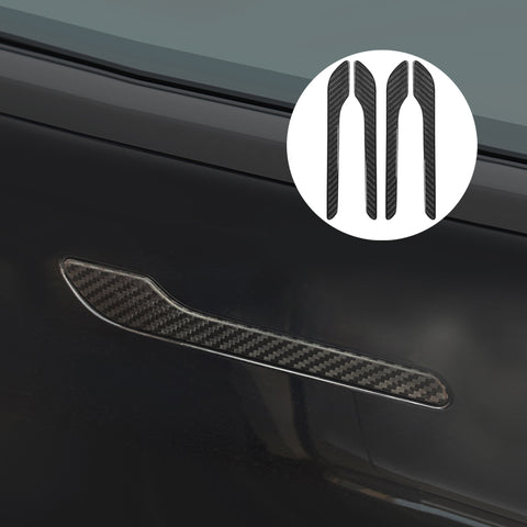 For Tesla Model Y Juniper 3 Highland Carbon Fiber Door Handle 4 Doors