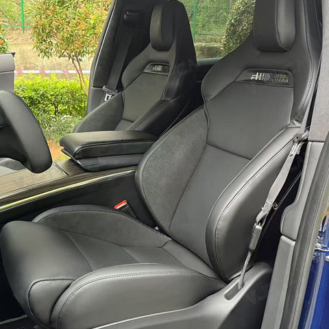 New Tesla Sports Seats Retrofit Ventilated Cushion Extension Leg Support for Tesla Model 3 Model Y Model 3 Highland Y Juniper Model X Model S