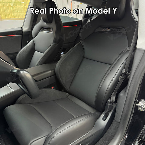 New Tesla Sports Seats Retrofit Ventilated Cushion Extension Leg Support for Tesla Model 3 Model Y Model 3 Highland Y Juniper Model X Model S