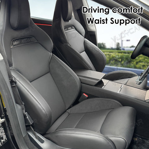 New Tesla Sports Seats Retrofit Ventilated Cushion Extension Leg Support for Tesla Model 3 Model Y Model 3 Highland Y Juniper Model X Model S