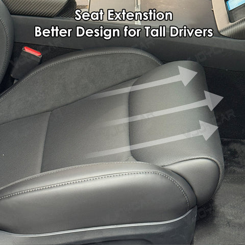 New Tesla Sports Seats Retrofit Ventilated Cushion Extension Leg Support for Tesla Model 3 Model Y Model 3 Highland Y Juniper Model X Model S