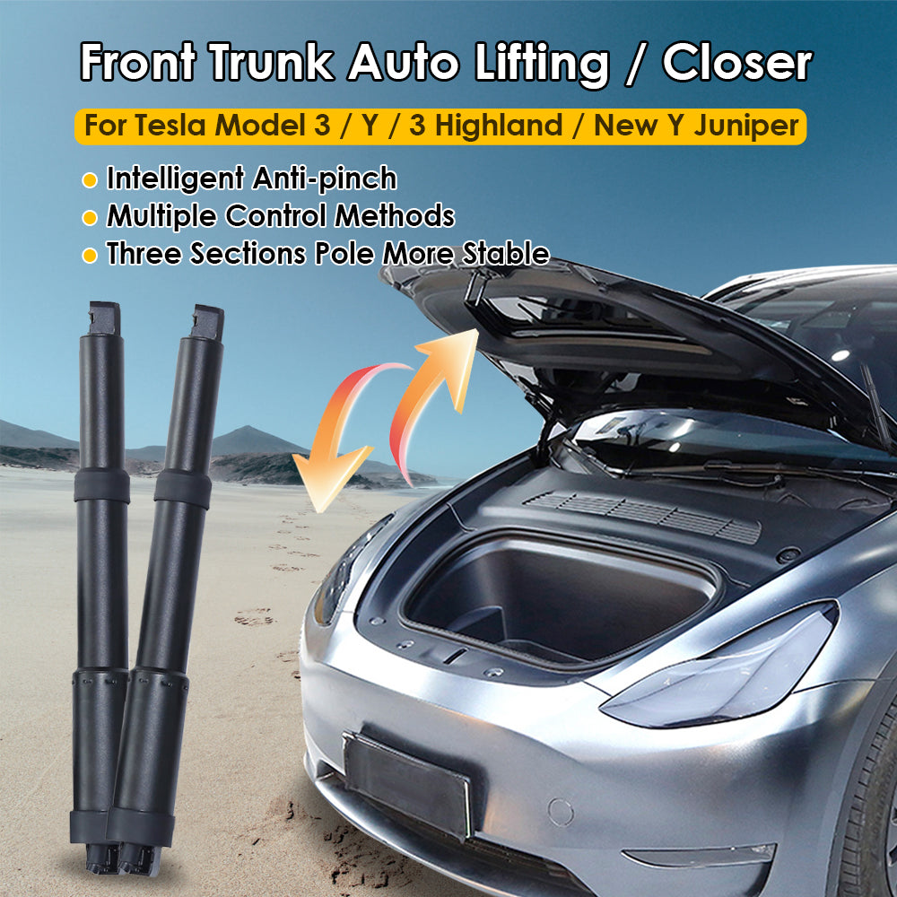 Electric Auto Frunk Front Gate For Tesla Model Y Juniper Model 3 X S 3-Highland Automatic Lift Close Soft Closing