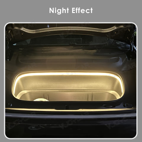 Frunk Ambient Light LED Strip Lamps Upgrade for Model 3 Highland 2023 Model Y Juniper 2025 Tesla