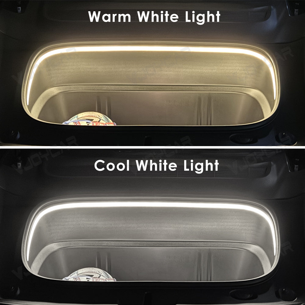 Frunk Ambient Light LED Strip Lamps Upgrade for Model 3 Highland 2023 Model Y Juniper 2025 Tesla