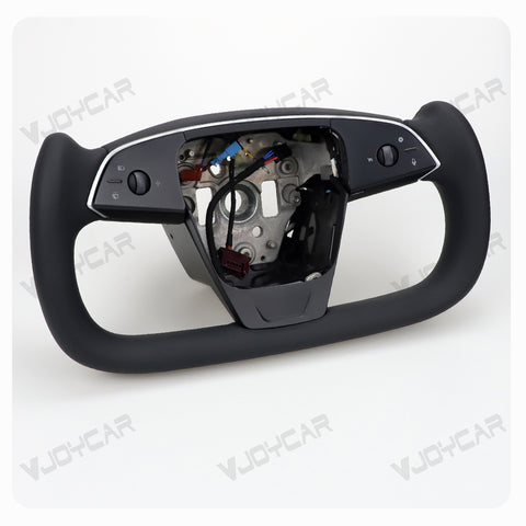  Tesla Yoke Steering Wheel Gen3 Pre Installed Edition Side View