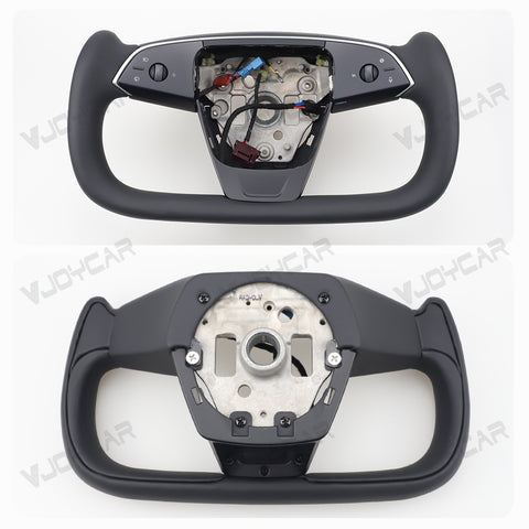  Tesla Yoke Steering Wheel Gen3 Pre Installed Edition Front and Back Side