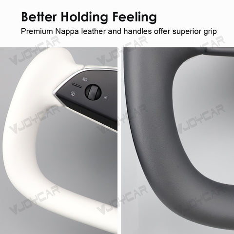  Tesla Yoke Steering Wheel Gen3 Pre Installed Edition Material Details