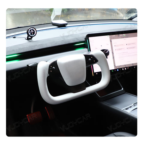 New Gen2 355mm Tesla Yoke Handle for New Model Y Juniper YOKE Heating Steering Wheel Model-X-Style for Tesla Model 3 Highland
