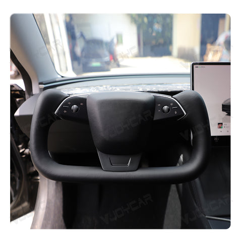 New Gen2 355mm Tesla Yoke Handle for New Model Y Juniper YOKE Heating Steering Wheel Model-X-Style for Tesla Model 3 Highland