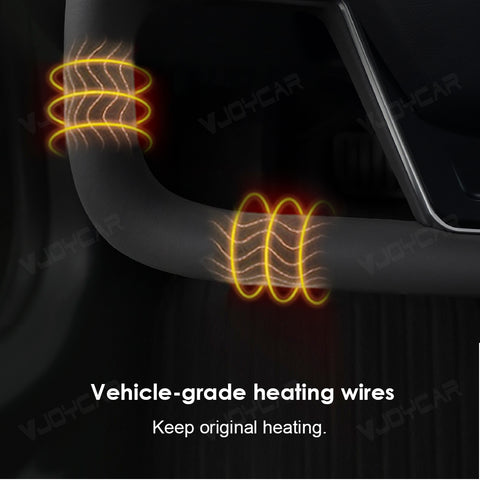 New Gen2 355mm Tesla Yoke Handle for New Model Y Juniper YOKE Heating Steering Wheel Model-X-Style for Tesla Model 3 Highland